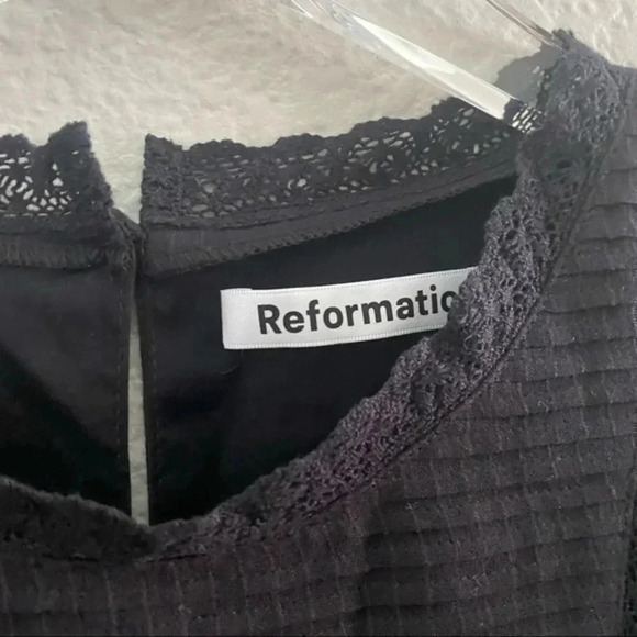 Reformation Miley Lace Mini Dress B786 - Picture 6 of 6